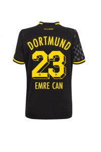 Borussia Dortmund Emre Can #23 Fotballdrakt Borte Klær Dame 2022-23 Korte ermer